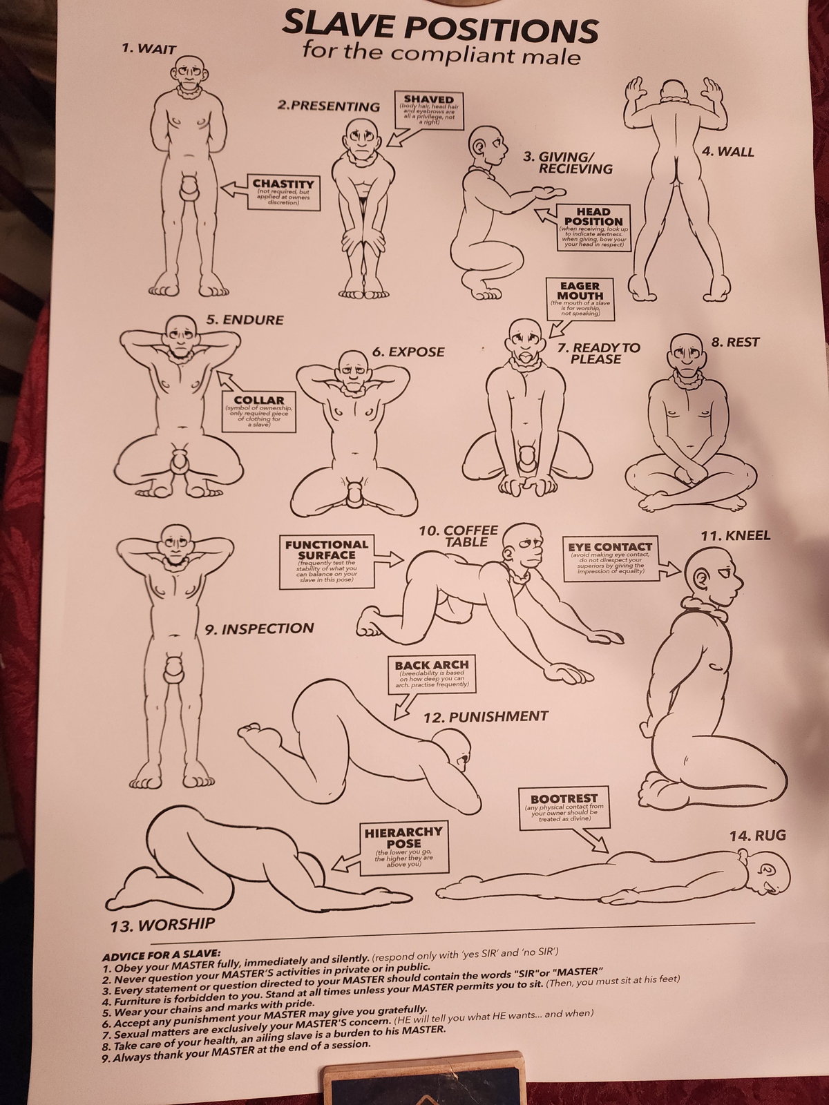 14 slave positions