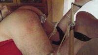 Gefesselt_mit_Dildo_nach_Spanking